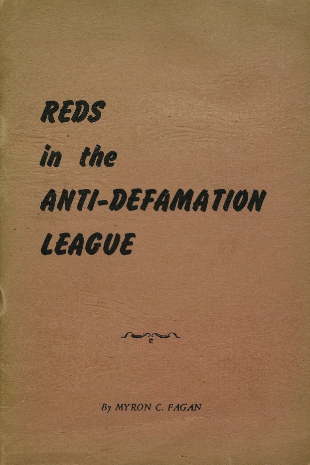 Book Cover of REDS IN THE ANTI–DEFAMATION LEAGUE