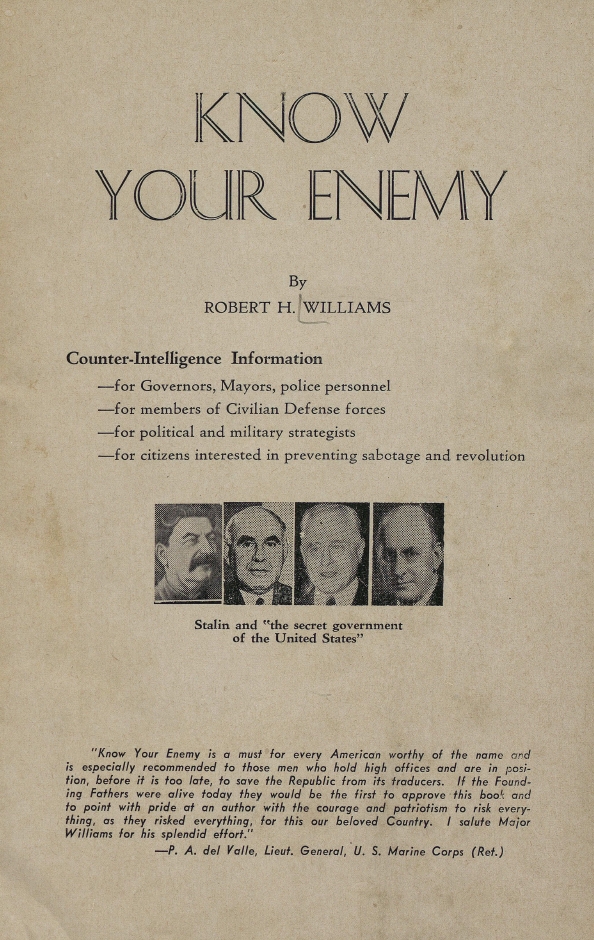Book Cover of KNOW YOUR ENEMY