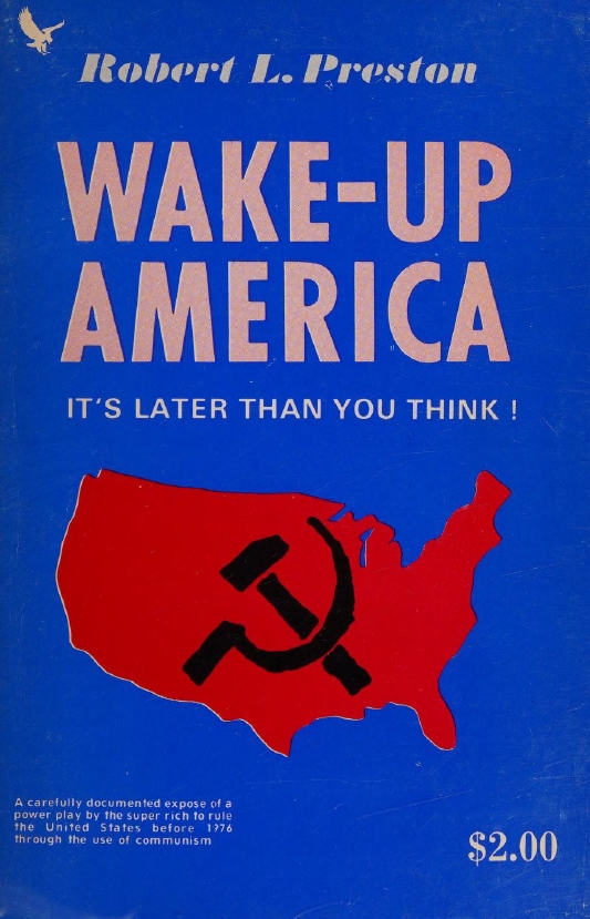 Book Cover of WAKE UP AMERICA. IT’S LATER THAN YOU THINK !