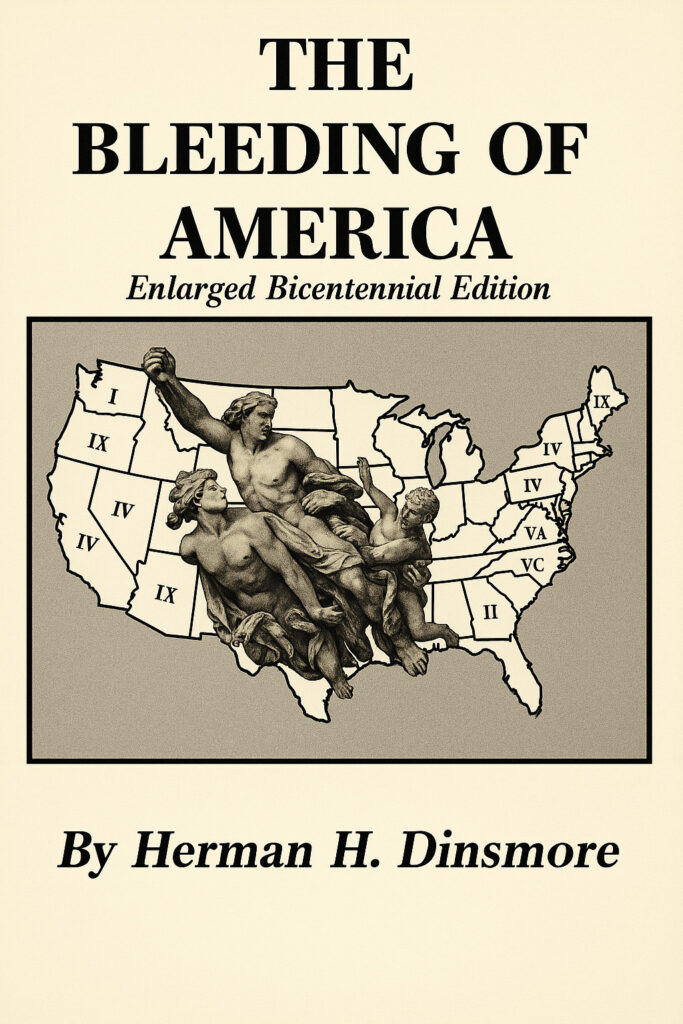 Book Cover of THE BLEEDING OF AMERICA