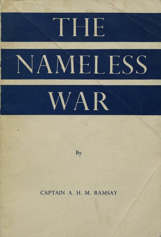 Book Cover of THE NAMELESS WAR