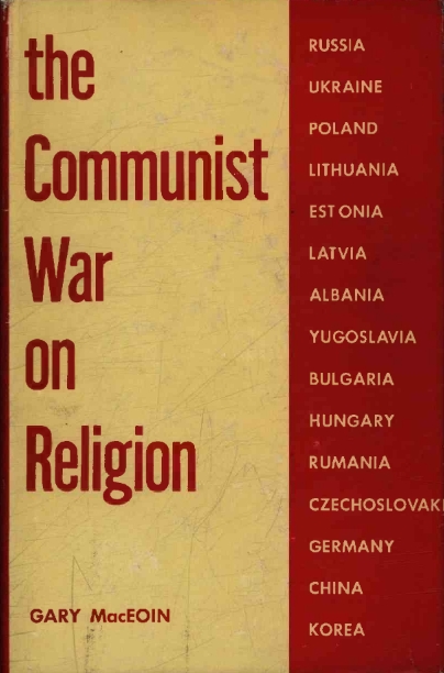 Book Cover of THE COMMUNIST WAR ON RELIGION