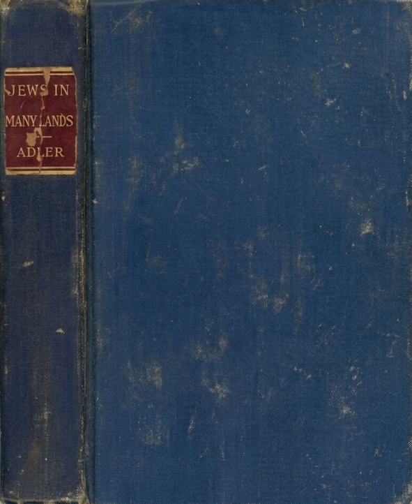 Book Cover of JEWS IN MANY LANDS