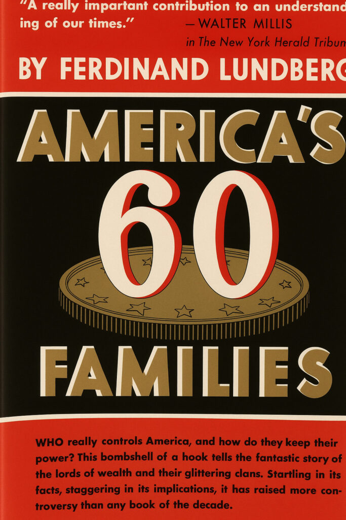 Book Cover of AMERICA’S 60 FAMILIES