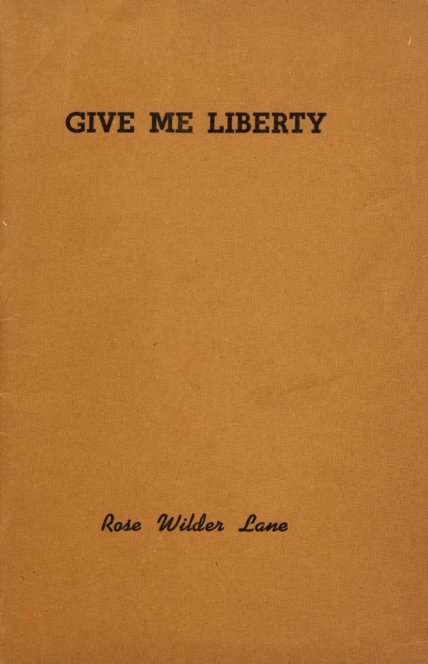 Book Cover of GIVE ME LIBERTY