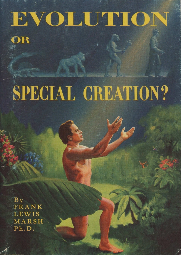 Book Cover of EVOLUTION OR SPECIAL CREATION?