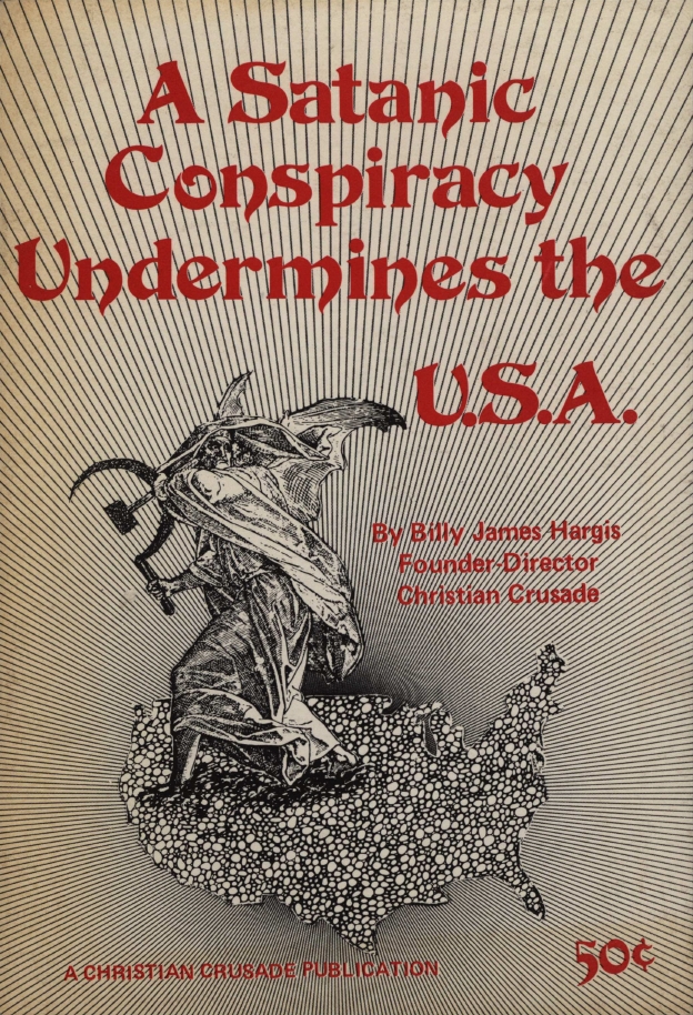 Book Cover of A SATANIC CONSPIRACY UNDERMINES THE USA