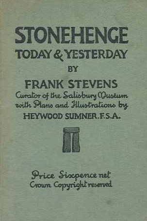 Book Cover of STONEHENGE; TODAY & YESTERDAY