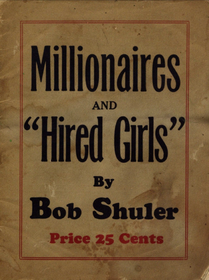 Book Cover of MILLIONAIRES AND “HIRED GIRLS”