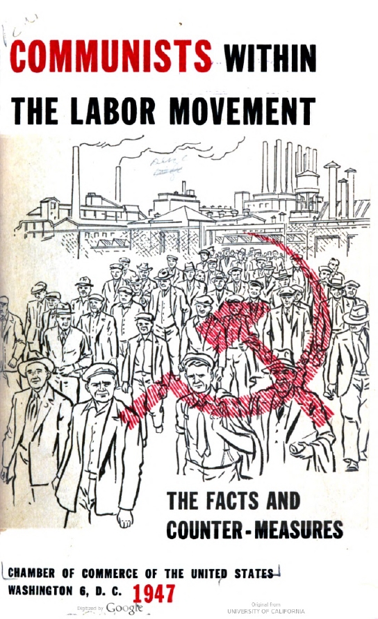 Book Cover of COMMUNISTS WITHIN THE LABOR MOVEMENT: A HANDBOOK ON THE FACTS AND COUNTERMEASURES