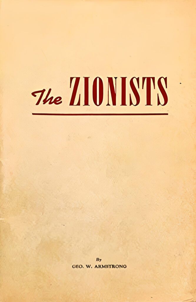 Book Cover of THE ZIONISTS