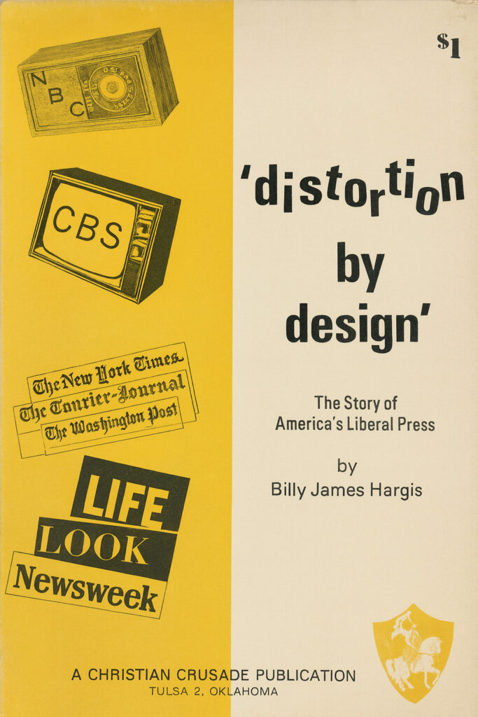 Book Cover of DISTORTION BY DESIGN: THE STORY OF AMERICA’S LIBERAL PRESS