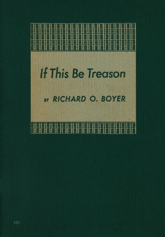 Book Cover of IF THIS BE TREASON