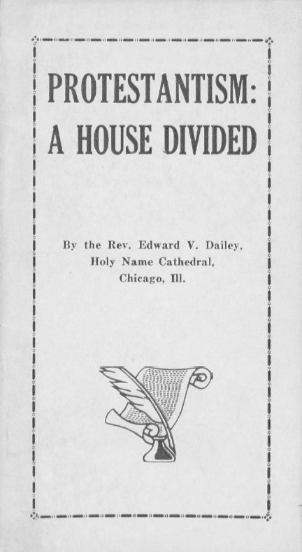 Book Cover of PROTESTANTISM: A HOUSE DIVIDED