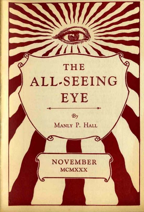 Book Cover of THE ALL SEEING EYE JOURNAL