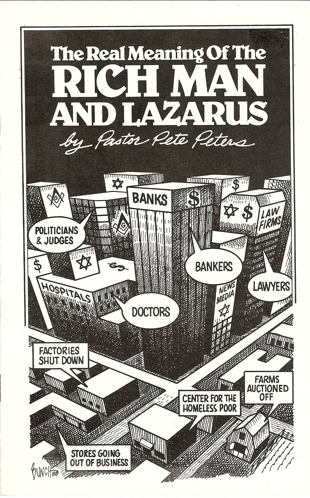 Book Cover of THE REAL MEANING OF THE RICH MAN AND LAZARUS