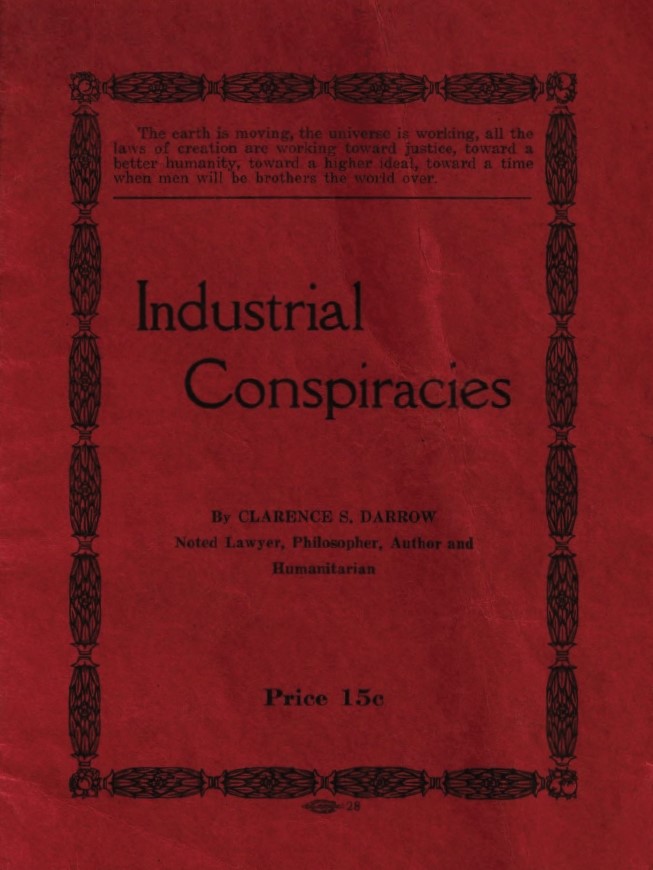 Book Cover of INDUSTRIAL CONSPIRACIES