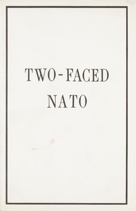 Book Cover of TWO-FACED NATO