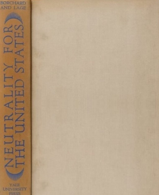 Book Cover of NEUTRALITY FOR THE UNITED STATES