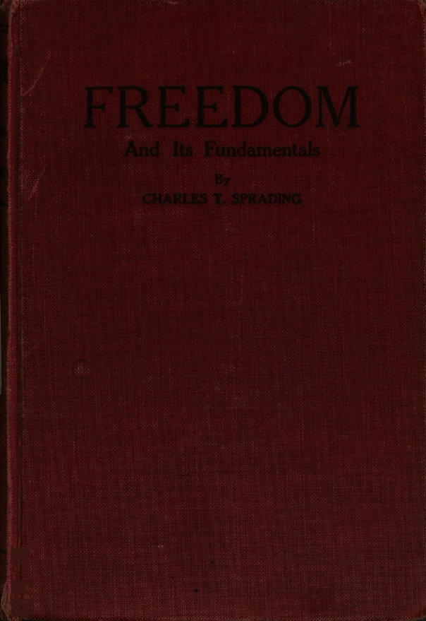 Book Cover of FREEDOM AND ITS FUNDAMENTALS