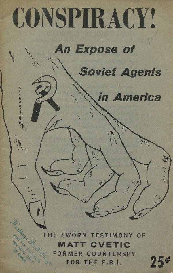 Book Cover of CONSPIRACY! : AN EXPOSE OF SOVIET AGENTS IN AMERICA