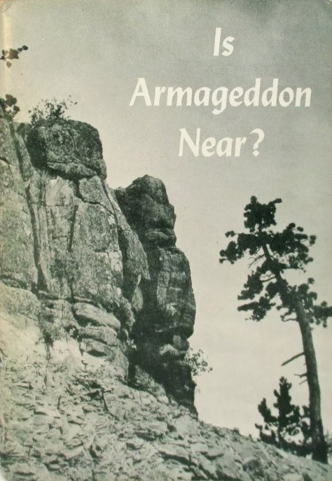 Book Cover of IS ARMAGEDDON NEAR ?