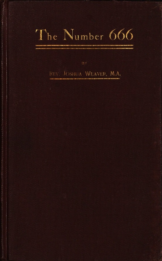 Book Cover of THE NUMBER 666