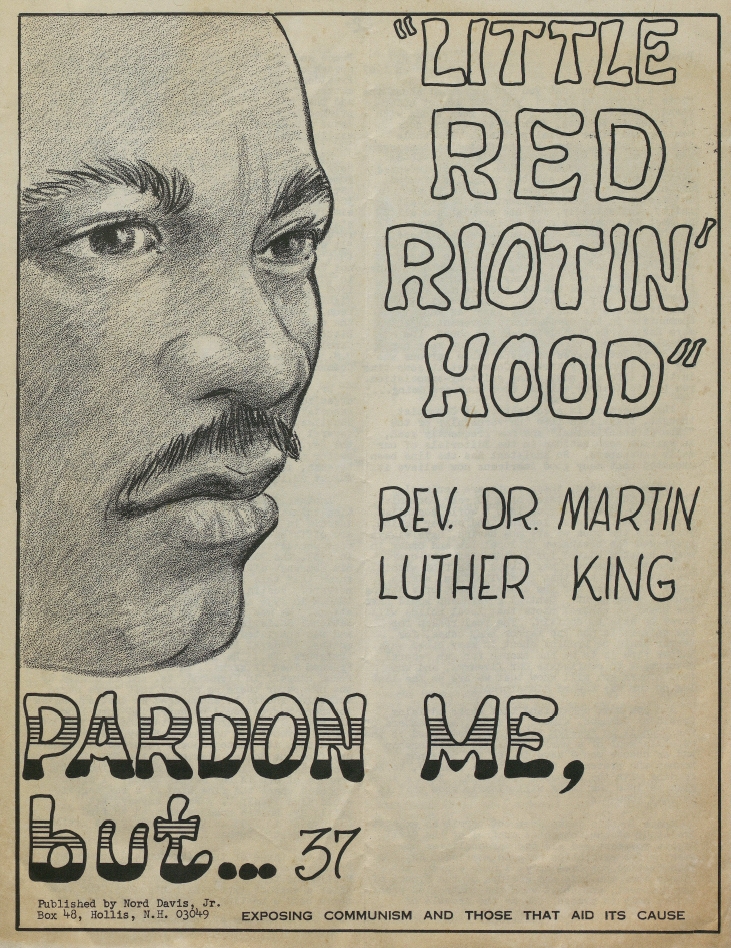 Book Cover of LITTLE RED RIOTIN' HOOD : REV. DR. MARTIN LUTHER KING : EXPOSING COMMUNISM AND THOSE THAT AID ITS CAUSE