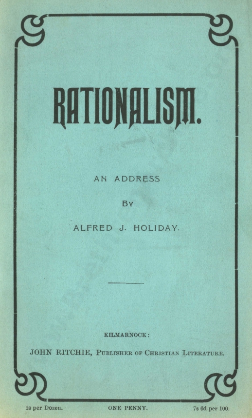 Book Cover of RATIONALISM