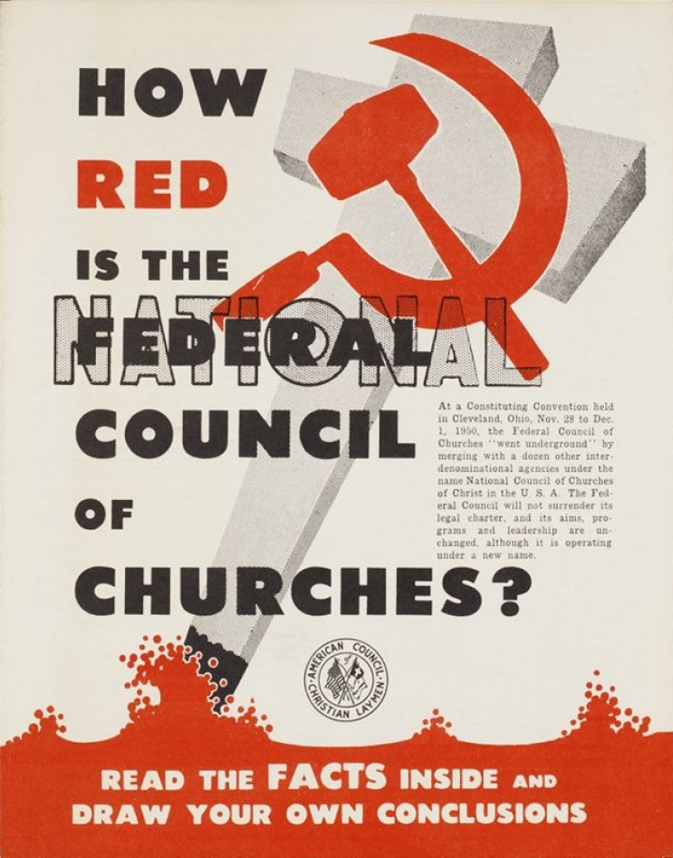 Book Cover of HOW RED IS THE FEDERAL COUNCIL OF CHURCHES?