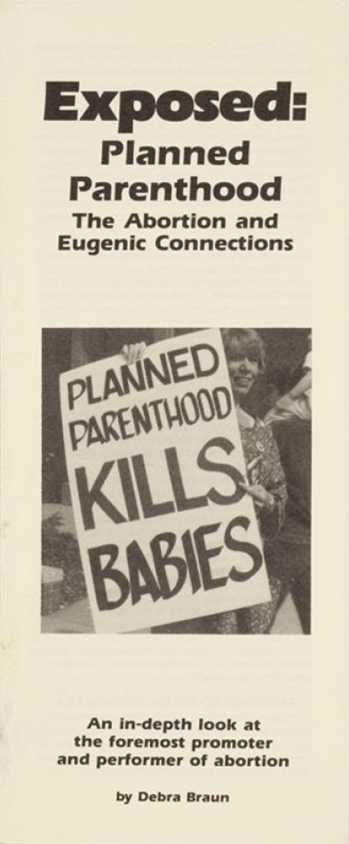 Book Cover of EXPOSED: PLANNED PARENTHOOD: THE ABORTION AND EUGENIC CONNECTIONS: AN IN-DEPTH LOOK AT THE FOREMOST PROMOTER AND PERFORMER OF ABORTION