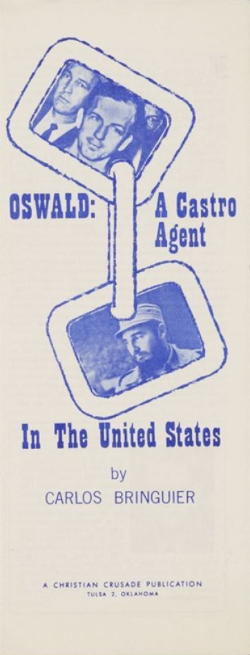 Book Cover of OSWALD: A CASTRO AGENT IN THE UNITED STATES