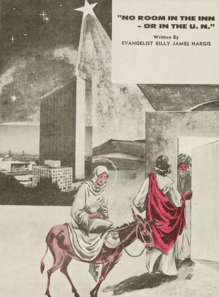 Book Cover of NO ROOM IN THE INN—OR IN THE U.N.