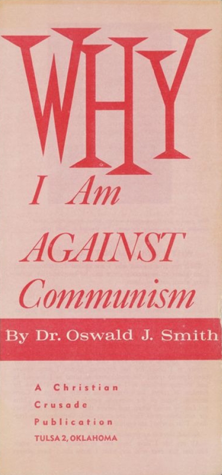 Book Cover of WHY I AM AGAINST COMMUNISM