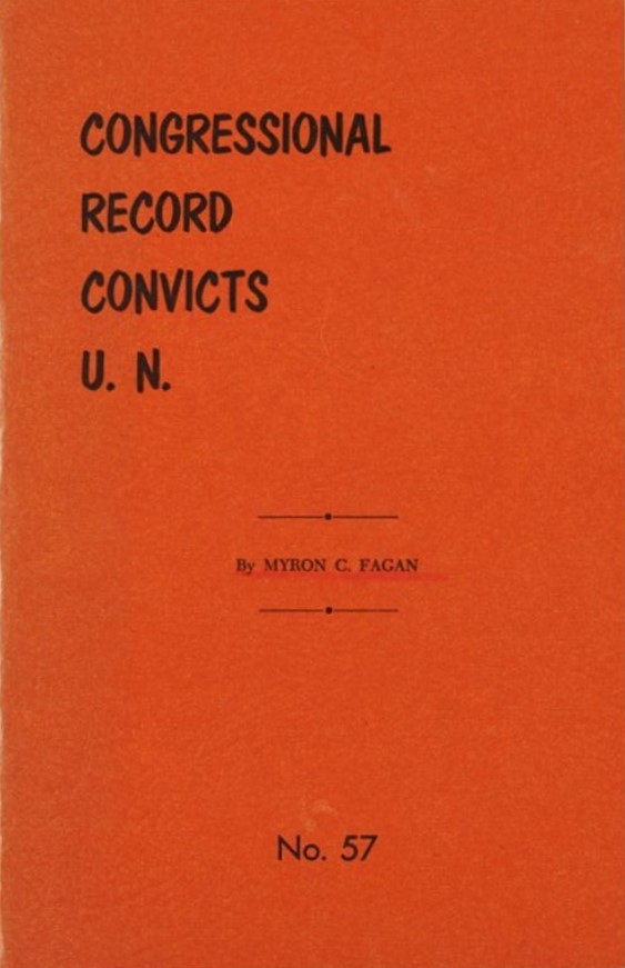 Book Cover of CONGRESSIONAL RECORDS CONVICTS U. N.