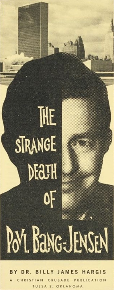 Book Cover of THE STRANGE DEATH OF POVL BANG-JENSEN