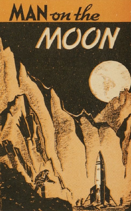 Book Cover of MAN ON THE MOON