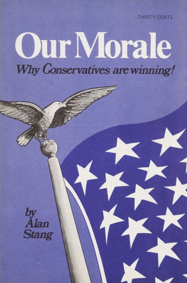 Book Cover of OUR MORALE; WHY CONSERVATIVES ARE WINNING!