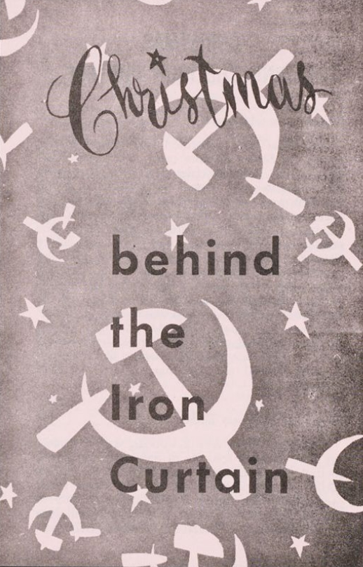 Book Cover of CHRISTMAS BEHIND THE IRON CURTAIN