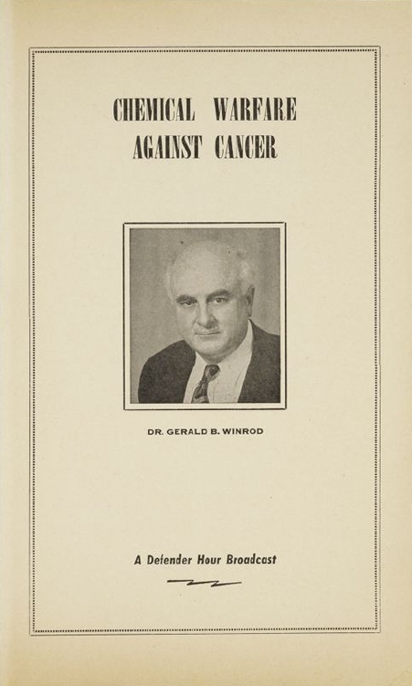 Book Cover of CHEMICAL WARFARE AGAINST CANCER