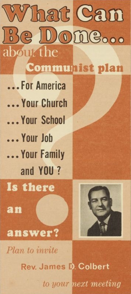 Book Cover of WHAT CAN BE DONE... ABOUT THE COMMUNIST PLAN ...FOR AMERICA ...YOUR CHURCH ...YOUR CHURCH ...YOUR JOB ...YOUR FAMILY AND YOU? IS THERE AN ANSWER?