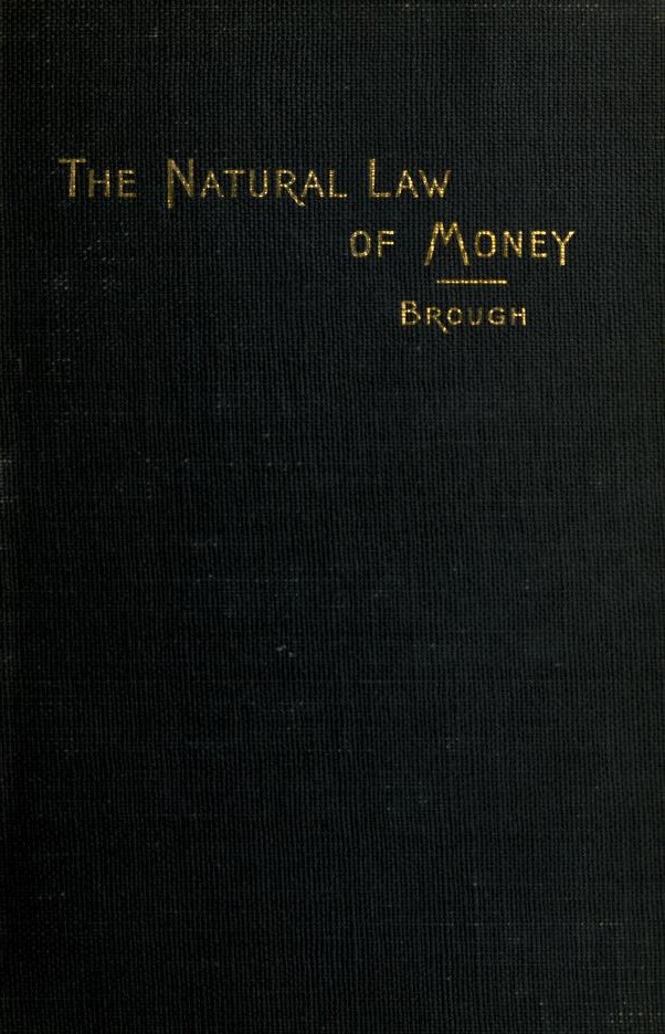 Book Cover of THE NATURAL LAW OF MONEY