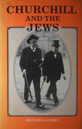 Book Cover of CHURCHILL AND THE JEWS