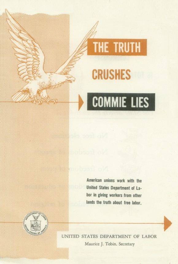 Book Cover of THE TRUTH CRUSHES COMMIE LIES