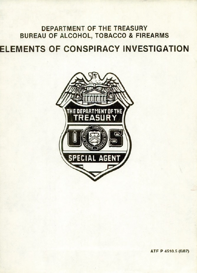 Book Cover of ELEMENTS OF CONSPIRACY INVESTIGATION