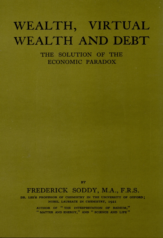 Book Cover of WEALTH, VIRTUAL WEALTH AND DEBT THE SOLUTION OF THE ECONOMIC PARADOX