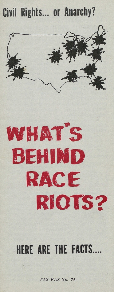 Book Cover of WHAT'S BEHIND RACE RIOTS?: HERE ARE THE FACTS