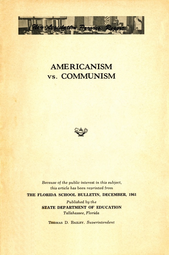 Book Cover of AMERICANISM VS. COMMUNISM