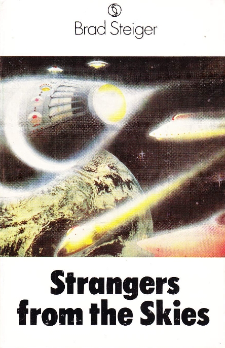 Book Cover of STRANGERS FROM THE SKIES