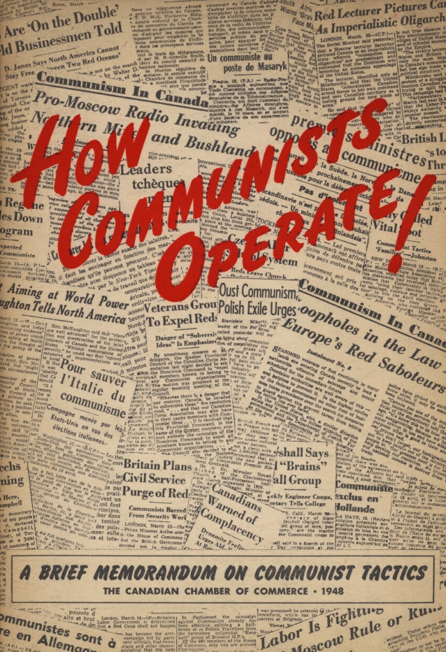 Book Cover of HOW COMMUNISTS OPERATE!: A BRIEF MEMORANDUM ON COMMUNIST TACTICS